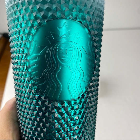 Disney Resorts Starbucks 2023 Holiday Tumbler w/Candy Cane Straw Topper Mickey - Picture 2 of 5